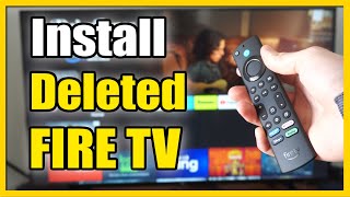 How to Find Deleted Apps & Install them on Amazon Fire TV (Reinstall Method)