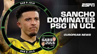 'SANCHO WAS OUTSTANDING!' PSG vs. Dortmund REACTION and more! | ESPN FC