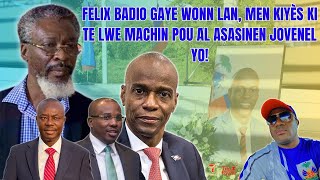 Bagay yo melanje, Joseph Felix Badio gaye wonn nan, misye pale, anpil non site, menm jij yo sezi !