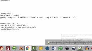 Javascript Piano (Audio) Player