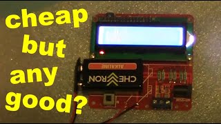 Reviewing a $14 electronic component tester