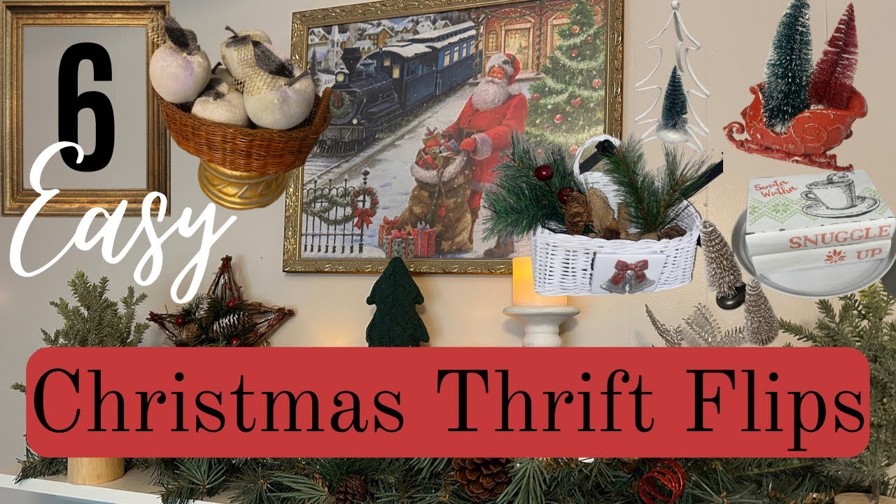 Easy Christmas Thrift Flips Youtube