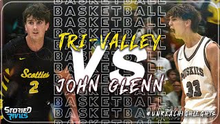 BOYS BASKETBALL | John Glenn vs Tri-Valley - HIGHLIGHT