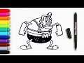 How to Draw Mermaid Man Easy | Spongebob Drawing