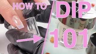 Dip Powder 101 | How To: Dip Nails For Beginners | SNS Nail Tutorial