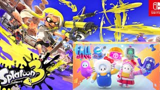 スプラトゥーン3とフォールガイズ 雑談配信 参加可 [Splatoon3] [FallGuys] 概要欄下にIDあります