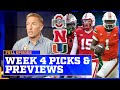 USC-Michigan, Tennessee-Oklahoma, Utah-Oklahoma St, Illinois-Nebraska & more Week 4 picks