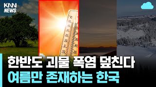 사계절 중 여름만 남는 한국 최악의 사태.. #날씨예보