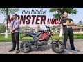 Trải nghiệm Monster Mini 110cc 2019: Xe côn tay cho người mới tập