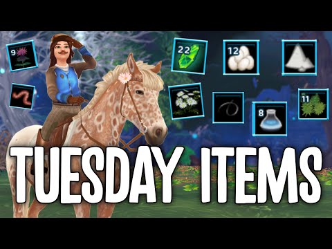ALL TUESDAY CAULDRON INGREDIENT LOCATIONS – Horse Hair, Ashes, Moss, Wiggly Worm, Ghost Goo & more
