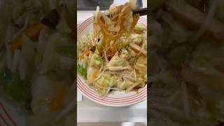 リンガーハットの野菜たっぷり皿うどん　#shorts#viral #trending