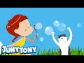 Bubble Bubble Pop | Let's Play with Bubbles | Kids Pop | Nursery Rhymes | JunyTony