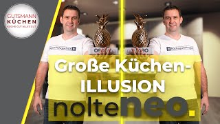 Wie kann ich meine Küche optisch vergrößern? | Küchenplanung und Küchendesign mit Nolte NEO