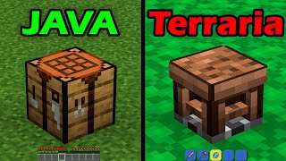 java vs minecraft terraria