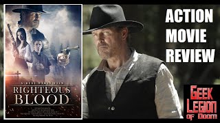RIGHTEOUS BLOOD ( 2021 Michael Paré ) Western Action Movie Review