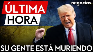 ÚLTIMA HORA | Trump desata las alarmas en Ucrania: Ha perdido 700 mil personas en el conflicto