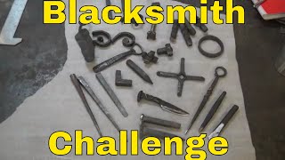 Blacksmith challenge , revisting an idea to stretch your imagination