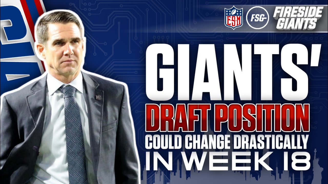 Giants’ Draft Position Could Change Drastically In Week 18 - YouTube