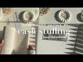 AUGUST CASH STUFFING | $1,458 | Small Business Income | New Setup + Happy Mail Unboxing