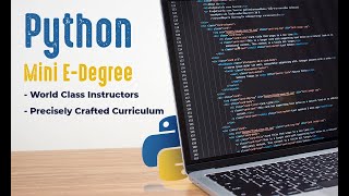 Introduction to Python Mini E-Degree | #Eduonix