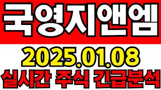 국영지앤엠 실시간 주식 긴급분석!!!