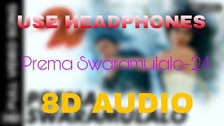 Prema Swaramulalo 8d Song | 24 Telugu Movie