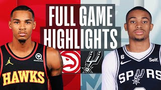 HAWKS at SPURS | FULL GAME HIGHLIGHTS | March 19, 2023