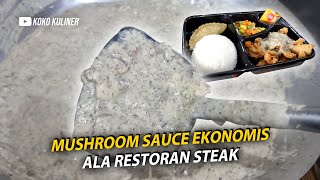 SECRET MUSHROOM SAUCE A la 5 LEGS STEAK RESTAURANT!!! 7 STAR TASTE