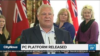 Ontario PCs quietly release platform