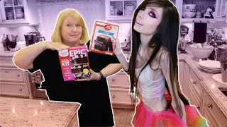 BAKING A CAKE WITH MY MOM | Eugenia Cooney