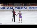 darya grimm michail savitskiy 2023 bavarian open junior fd