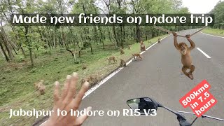 Jabalpur to Indore | Bike trip | R15 Long Ride