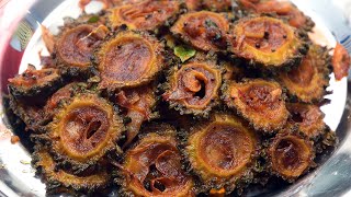 Very Simple and Crispy Bitter Gourd Fry/ Pavakkai Fry/ Karela Fry