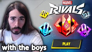 Moist Critical Plays Marvel Rivals Ranked With The Boys