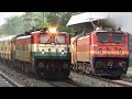 [ Tri Colour WAP-4 vs Red WAP-4 ] Tebhaga+Hool+ Teesta Torsa+Intercity Express Skip Furiously | ER