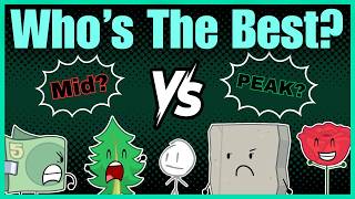 I Ranked Every BFDIE Character!