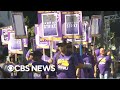 Why city workers in LA are striking for 24 hours