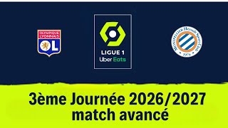 Football Manager 2024 - 3ème  Journée de Ligue 1 (Match avancé)