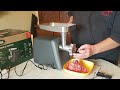 What's the Best Home Meat Grinder? LEM #8 grinder - unboxing & honest review - First Use!