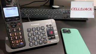 How To Use an Answering Machine With a Cell2Jack!