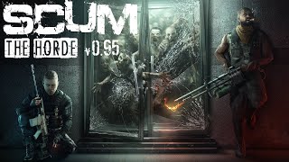 SCUM v0.95 Day #1, Дебютний стрім на YouTubeю Будування, Лутання та відпочинок