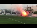 Α.Ο Κηπούπολης a.c kipoupoli fanaticos Αway match pyro show