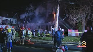 2-alarm fire breaks out in Delaware County