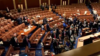 Lawmakers evacuated as protesters storm U.S. Capitol