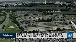 U.S. intel finds no evidence of alien technology: report