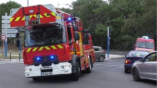 New ladder! [SDIS 34] Sapeurs Pompiers Montpellier Jean Guzonnier VSAV, VLTC, VTU, VSM en urgence