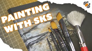 Hand Painting Props 101 with SKS Props - Brushes, Paint, \u0026 Techniques