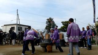 長尾寺　三味線餅つき2016