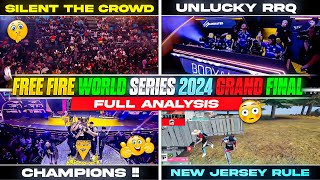 FFWS GLOBAL FINALS 2024 GRAND FINAL - FULL ANALYSIS | FREE FIRE WORLD SERIES GLOBAL FINALS 2024