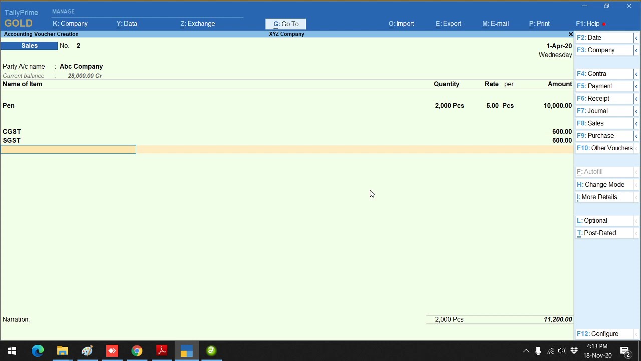Purchase Return Entry In Tally Prime Purchase Return Entry In Tally Prime